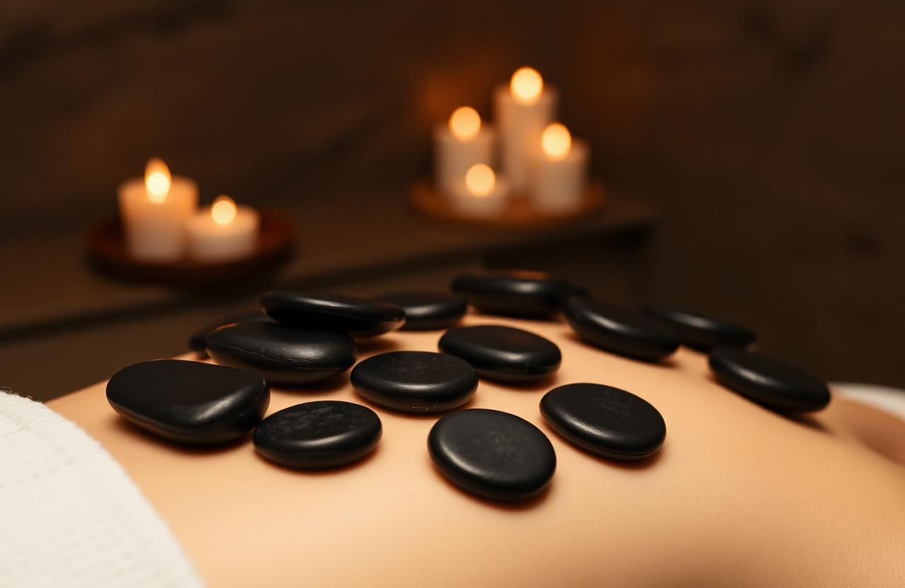 Hot stone massage